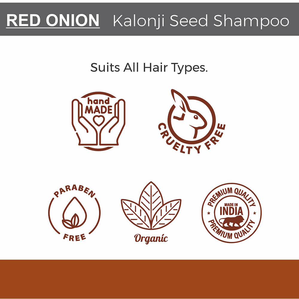 Red Onion – Kalonji Seed Shampoo