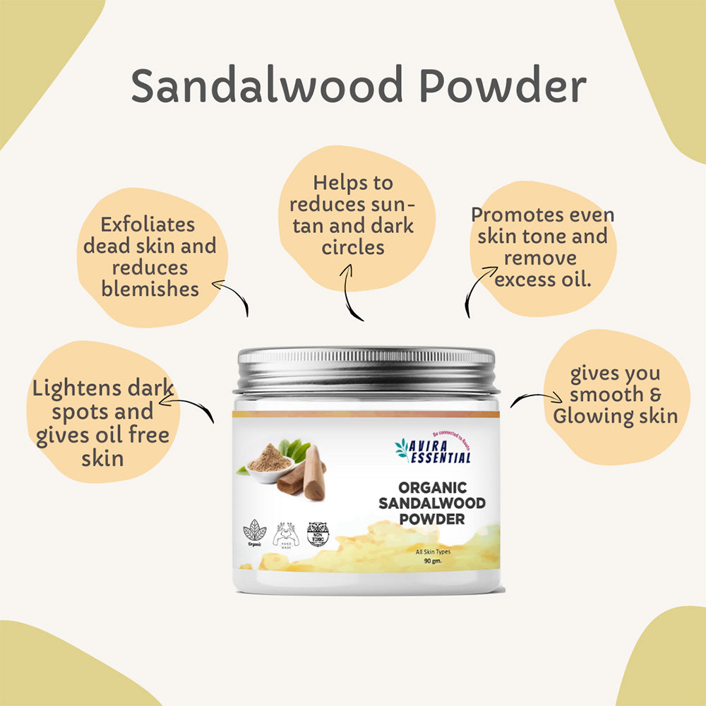 Organic Sandalwood Powder