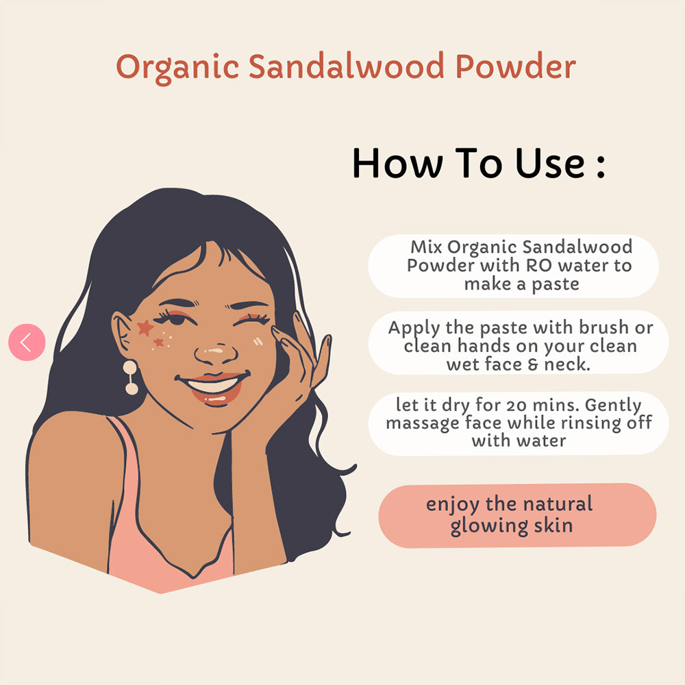 Organic Sandalwood Powder